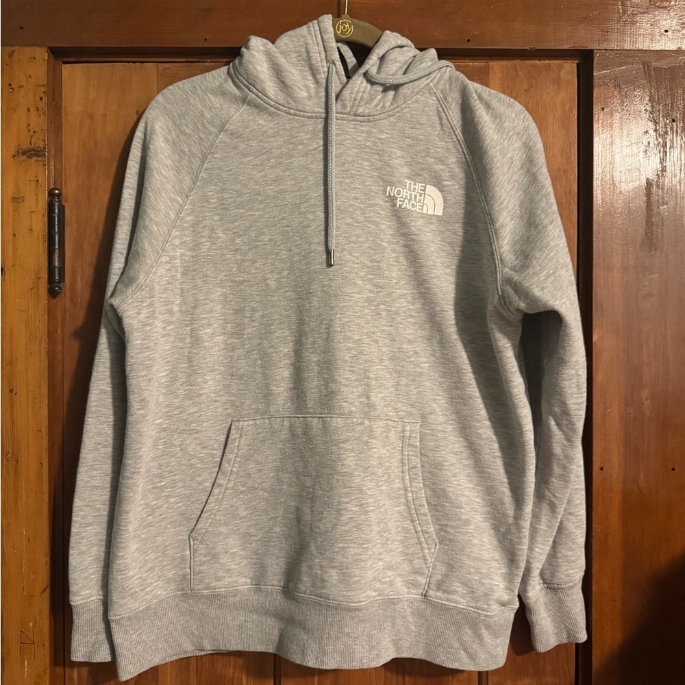 The North Face Light Gray Pullover Hoodie